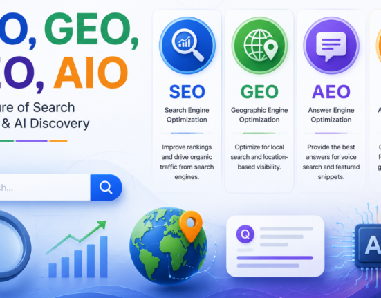 SEO, GEO, AEO, AIO
